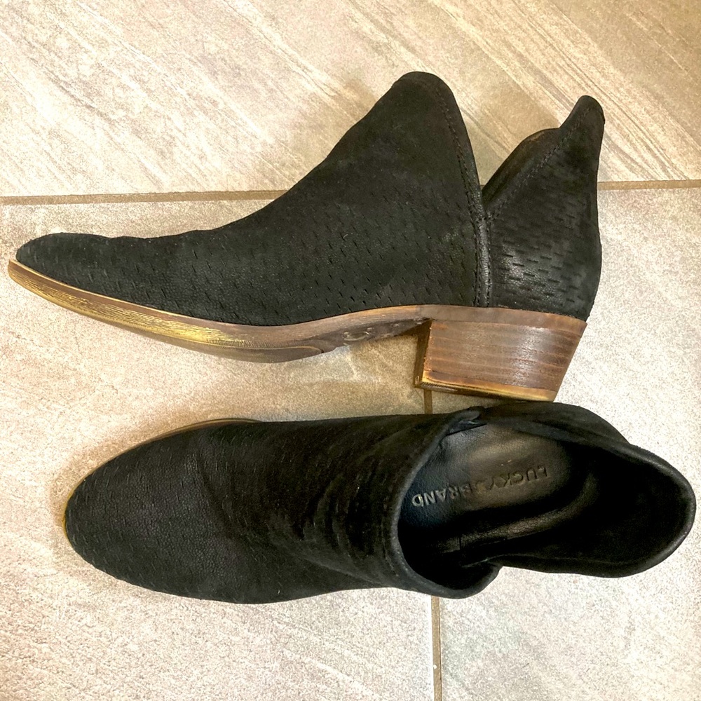 Black booties